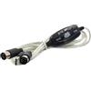 Cavo Di Interfaccia Da USB A MIDI Adattatore Midi In-Out Music Keyboard Piano To
