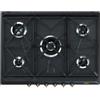 SMEG SRV876AOGH PIANI COTTURA A GAS 70CM 5FUOCHI GRIGLIE GHISA ANTRACITE