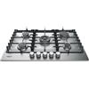 Hotpoint-Ariston HOTPOINT PPH 75G D/IX PIANO COTTURA GAS 5 FUOCHI 73 CM INOX