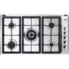 DE LONGHI IL59PRO ND PIANO COTTURA DA 90CM 5 F. A GAS GRIGLIE GHISA INOX PROMO