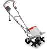 IKRA motozappa elettrica IEM 1500, larghezza di lavoro flessibile 32 e 45 cm, profondità di lavoro 20cm, 1500W