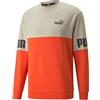 PUMA Uomo Power Colorblock Crew TR Regular