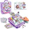 Canal Toys - Style 4 Ever - Valigetta di decorazione con diario - Kit con +250 Accessori, Nastri Adesivi, Adesivi, Pennarelli, Stencil - Scrapbooking Case - OFG289