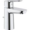 Grohe 23328000 BauEdge Miscelatore Monocomando per Lavabo, Cromo, Taglia S
