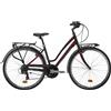 Atala Bici ATALA DISCOVERY S 28" Donna Nero / Rosso Cambio 21V Passeggio - City Bike