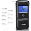 VPOW Etilometro Portatile Alcol Test Patente Auto Alta Precisione Uso Professionale