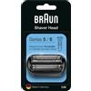 Braun RASOIO ELETTRICO BARBA SERIES 5 E 6 TESTINA DI RICAMBIO 53B LAME FLESSIBILI RASA
