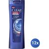 Crear 12x Bundle Clear Shampoo Anti Forfora Action 2In1 Normali 250 M
