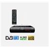 DECODER DIGITALE TERRESTRE DVB-T3 TV Scart HDMI 4K H265 Telecomando + OMAGGIO