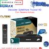 Humax Ricevitore Satellitare con codifica HD-3801S2 e scheda Tivusat