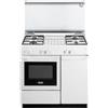 DE LONGHI SGGW854N CUCINA 86X50 4 FUOCHI FORNO A GAS COPERCHIO CRISTALLO