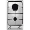 CANDY CDG32/1SPX PIANO COTTURA DA INCASSO 30CM 2 FUOCHI A GAS INOX