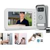 AVIDSEN 112292 ELIA SMART KIT VIDEOCITOFONO 2 FILI WIFI MONITOR 7" A COLORI
