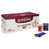 Caffè Borbone 2 Kit accessori Caffè Borbone da 100pz Bicchieri Palette e Bustine di Zucchero