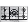 De Longhi Piano cottura a Gas 5 fuochi 90 cm griglie in ghisa NSL 590 X