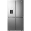 HISENSE RQ758N4SWSE FRIGORIFERO 4 PORTE 606 LT TOTAL NO FROST CLASSE E INOX