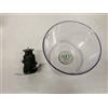 IMETEC 7475 Kit Coperchio + Coltello Originale Robot Tritatutto F6102 CH3000