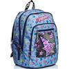 SEVEN zaino seven STARRY RAINBOW ZAINO SCUOLA SEVEN ADVANCED STARRY RAINBOW CELESTE