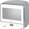 Bauknecht MW 39 WSL - Griglia combinata e forno a microonde, funzione Crisp, 700 W, 13 l, design super compatto, salvaspazio, funzione di cottura a vapore e sbrinamento rapido, display tedesco