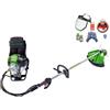 Active 6.5 Z Brutale - Decespugliatore a zaino 62 cc