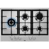 AEG-Electrolux AEG HGB75520SM PIANO COTTURA A GAS 5 BRUCIATORI SLIM LINE 75 CM