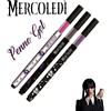 SEVEN MERCOLEDI ADDAMS SET 3 PENNE GEL (NERA-VIOLA - FUCSIA) WEDNESDAY