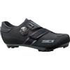 SIDI Scarpe Mtb Sidi Aertis Mega Pianta Larga Bici Ciclismo XC Cross Nero 45