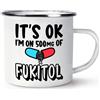 Gift Base It's Ok I'M On 500mg Di Fukitol Smalto Tazza Sarcasm Divertente Maleducato F Ck