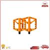 CRANK BROTHERS Pedali Crank Brothers Stamp 1 Small Flat Bici Mtb Freerider Enduro ORANGE