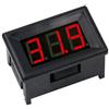 Futura Elettronica Mini Voltmetro da pannello 0-100 VDC 3 cifre con display a LED rossi