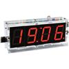 Futura Elettronica KIT Orologio microcontrollore USB digitale display 7 segmenti, sveglia e case