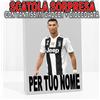 CRISTIANO RONALDO CALCIO SCATOLA CON NOME SUPER JUVE cr7 SORPRESA GIOCHI REGAL