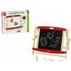 DAL NEGRO LAVAGNA IN LEGNO 2 IN 1 LAVAGNA PER BAMBINI PER GESSETTI E MAGNETICA -