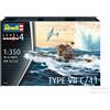 Revell: German Submarine Type VII C/41 in 1:350 [4009805154]