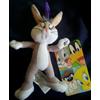 Toy BUGS BUNNY PELUCHE PORTACHIAVI ORIGINALE 90's 14Cm. Looney Tunes Figure Plush