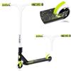LIONELO Whizz Monopattino Stunt Scooter Freestyle, Cuscinetti ABEC-9 Deck in Alluminio Sistema di Compressione HIC Ruote da 110 mm Manubrio a T Largo, Freno Flex Fender MN Steel, Design Unico (Lime)