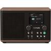 PURE Classic H4 Radio Portatile Digitale Nero e Legno 252983 PURE