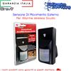 BRAVO Sensore Di Movimento Esterno Accessorio Allarme Wireless Scudo