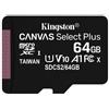 Kingston Technology Canvas Select Plus 64 GB MicroSDXC UHS-I Classe 10