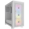 Corsair 3000D RGB AirFlow Mid Tower Vetro Temperato No-Power minITX/mATX/ATX Bia