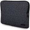 Urban Factory MSN20UF borsa per notebook 39,6 cm (15.6") Custodia a tasca Nero