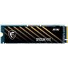 MSI Microstar MSI Spatium M390 SSD 500GB M.2 NVMe 3300/2300 MB/s