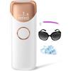 Epilatore Luce Pulsata Funzione di Ghiaccio 3in1 HR/SC/RA 9 Livelli Energia 600N