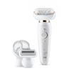 BRAUN SILK-EPIL 9 FLEX 9-030 RICARICABILE WET&DRYCOLORE BIANCO ORO - PROMO