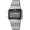 Casio Orologio CASIO A700WE-1AEF Digitale VINTAGE Acciaio Chrono Alarm