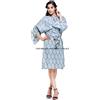 Fatto a mano Accappatoio In Cotone Florale Per Donna Sposa Accappatoio Da Sposa Kimono