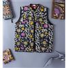 Fatto a mano Giacca Blazer Per Bambini Unisex Fatta A Mano Indiano Reversibile In Piuma