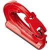 ELISALADY GANCIO SALDATO PORTATA 1.12 TONNELLATE ROSSO ACCESSORIO SOLLEVAMENTO RESISTENTE