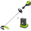 Greenworks GD60BC60V - Decespugliatore a Batteria 60 V