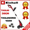Einhell Tagliabordi Elettrico Einhell 450W Tagliaerba Decespugliatore Taglio 30CM spesso